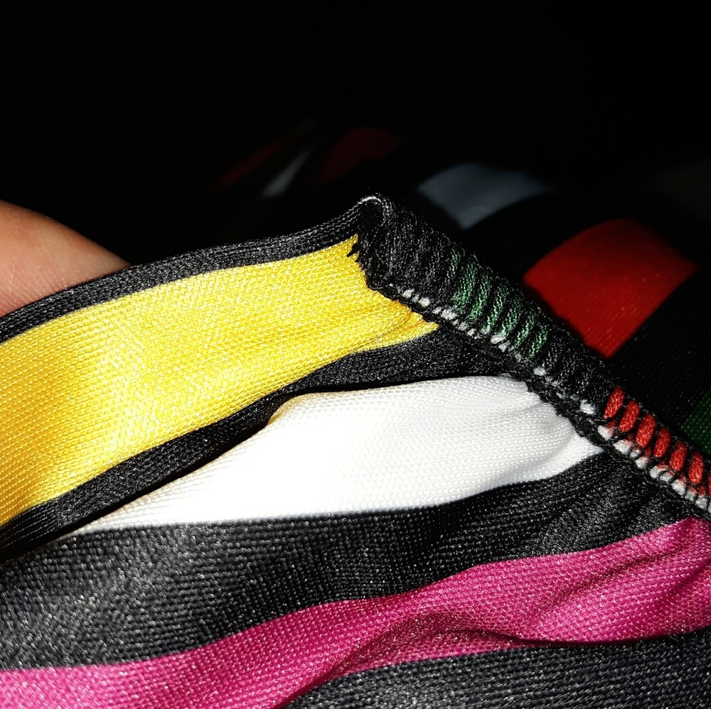 NWOT Strapless Stripe Long Maxi Dress - Picture 7 of 7
